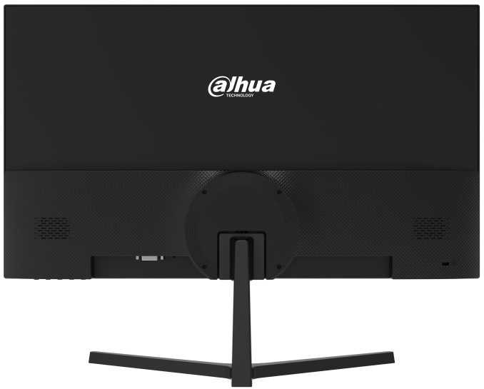 Monitor Dahua LM27-B221S čierny Zadná strana monitora Dahua LM27-B221S s integrovanými reproduktormi a VESA uchytením