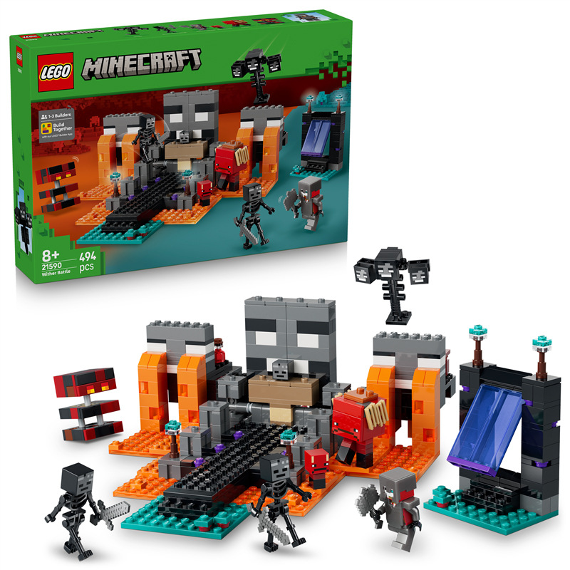 Stavebnica LEGO® Minecraft® 21590 Souboj s Witherem Stavebnica LEGO® Minecraft® 21590 Súboj s Witherom