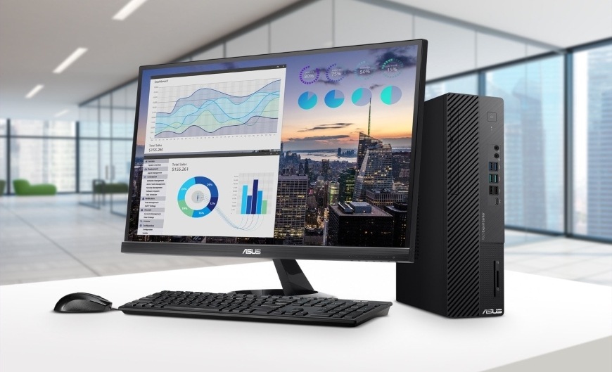 Stolný počítač Asus ExpertCenter D7 SFF čierny Asus ExpertCenter D7 SFF, čierna