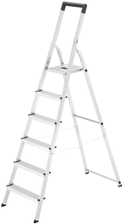 Hliníkové skladacie schodíky HAILO L40 BasicLine 5+1