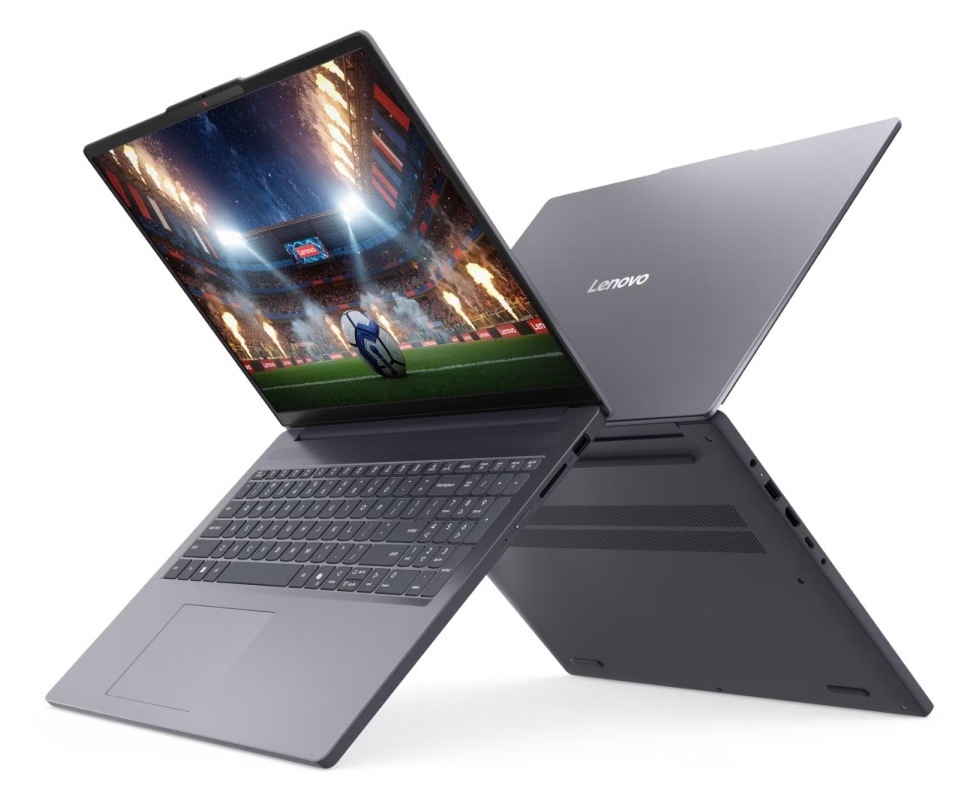 Notebook Lenovo IdeaPad Slim 3 15IWC11 sivý Súčasťou notebooku od Lenovo sú okrem iného dva reproduktory s podporou technológie Dolby Atmos