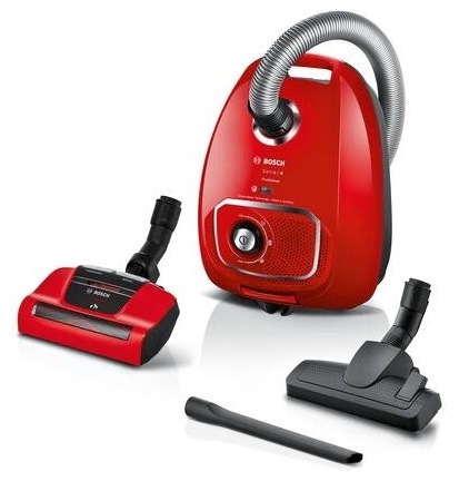 Podlahový vysávač Bosch ProAnimal BGBS4PET1 červený Podlahový vysávač Bosch ProAnimal BGBS4PET1 červený