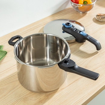 Tlakový hrniec Tefal Secure Trendy P2580701, 6 l nerez Tlakový hrniec Tefal Secure Trendy P2580701, 6 l nerez
