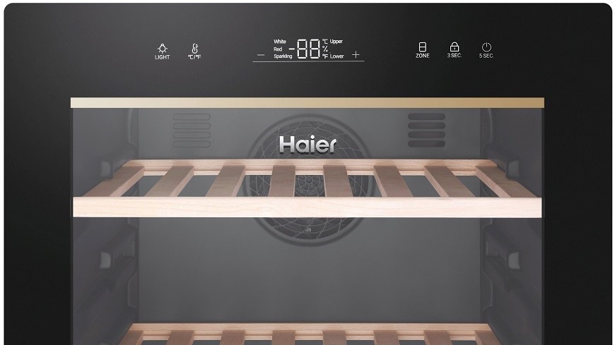 Vínotéka Haier HWS79GDG čierna