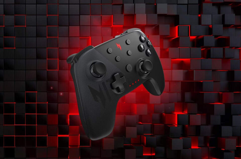 Gamepad Acer Nitro NGR300 Gaming Controller Wireless čierny Gamepad Acer Nitro NGR300 Gaming Controller Wireless čierny