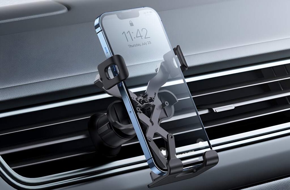 Držiak na mobil Baseus Gravity Air Vent čierny Držiak na mobil Baseus Gravity Air Vent čierny