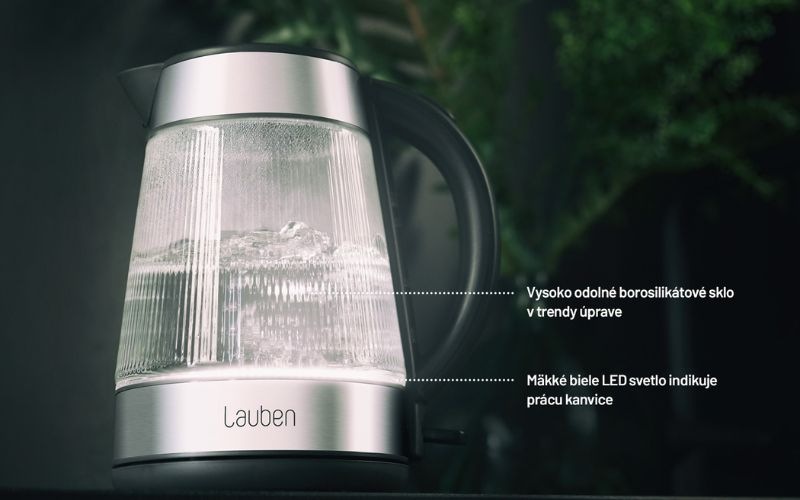Rýchlovarná kanvica Lauben Glass Electric Kettle 17GG sklo Rýchlovarná kanvica Lauben Glass Electric Kettle 17GG sklo
