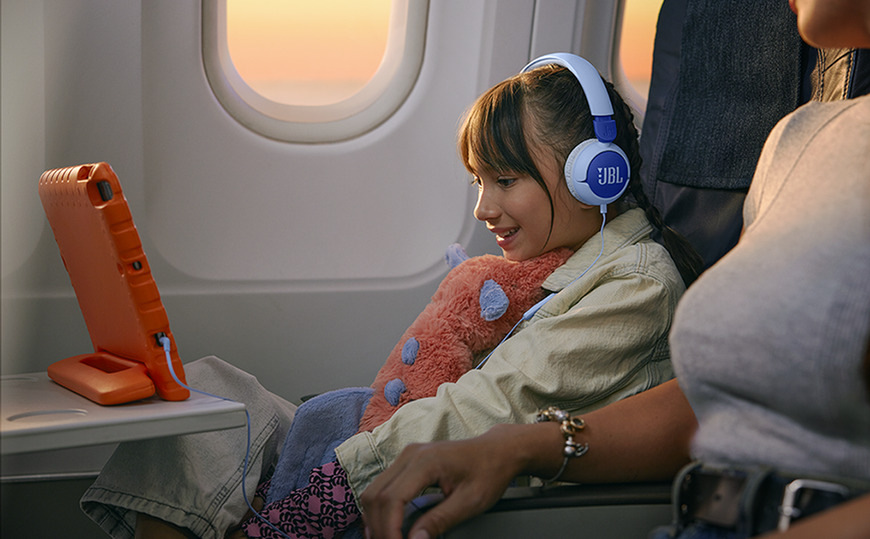 Slúchadlá JBL JR320 fialová „JBL