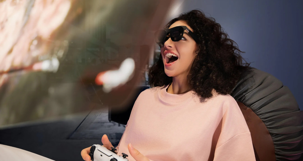 Okuliare pre virtuálnu realitu XREAL One čierne