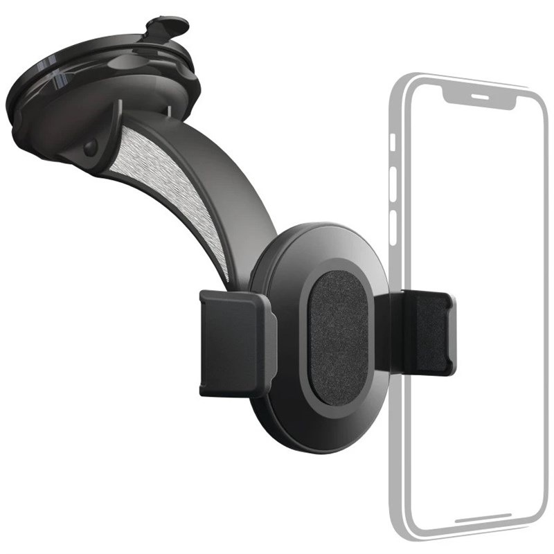Držiak na mobil Hama Move 360 °, prísavka čierny