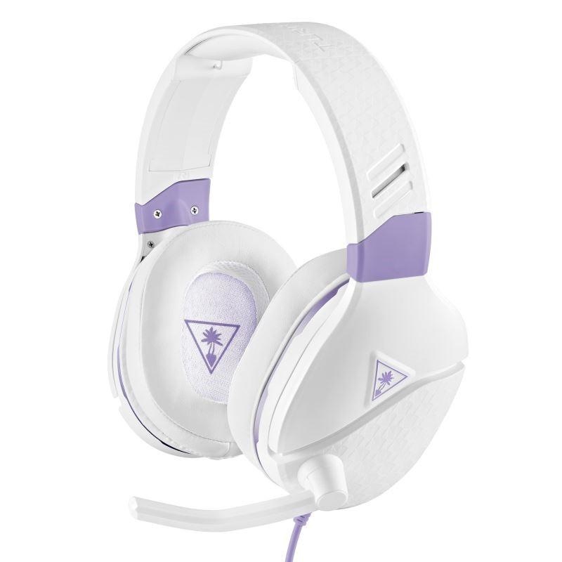 Headset Turtle Beach Recon Spark pre PC, Xbox One, PS4, Nintendo biely/fialový