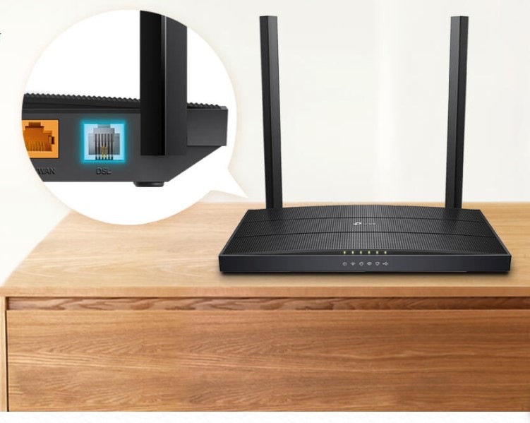 Modem TP-Link Archer VR400 čierny Modem TP-Link Archer VR400 čierny