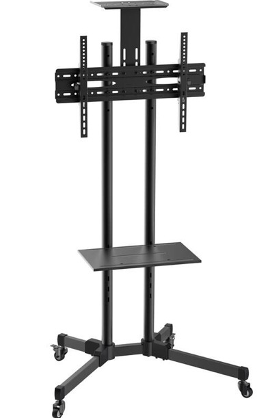 Stojan pre TV STELL SOS 4000, pre uhlopriečky 40" až 70", nosnosť 70 kg čierny Stojan pre TV STELL SOS 4000, pre uhlopriečky 40" až 70", nosnosť 70 kg čierny