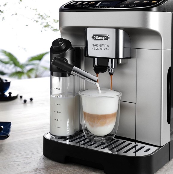 Automatický kávovar De'Longhi Magnifica Evo Next ECAM 310.80.SB čierny/strieborný