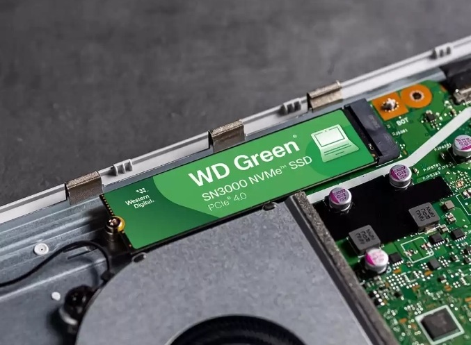 SSD SANDISK WD Green SN3000 2TB, PCIe Gen4 powered by SANDISK