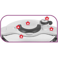 Tlakový hrniec Tefal Clipso Minut Easy P4620768 Tlakový hrniec Tefal Clipso Minut Easy P4620768