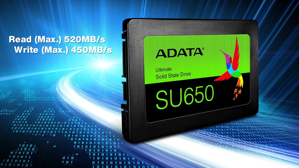 SSD ADATA Ultimate SU650 960GB SATA SSD ADATA Ultimate SU650 960GB SATA