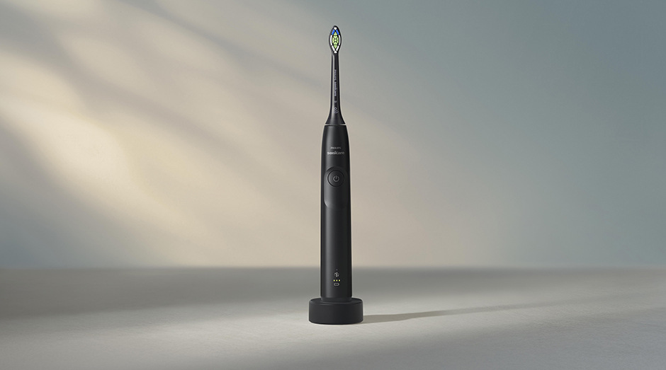 Zubná kefka Philips Sonicare 5300 HX7101/01 čierna Zubní kartáček Philips HX7101/01 Sonicare 5300