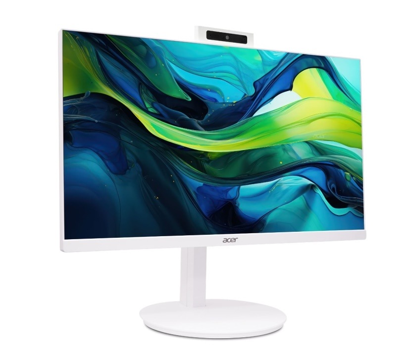 PC all in-one Acer Aspire C24A-GRPL biely Na displej počítača All In One Acer Aspire je radosť pozerať. Získa si vás predovšetkým svojimi tenkými rámčekmi pre zobrazenie od kraja ku kraju