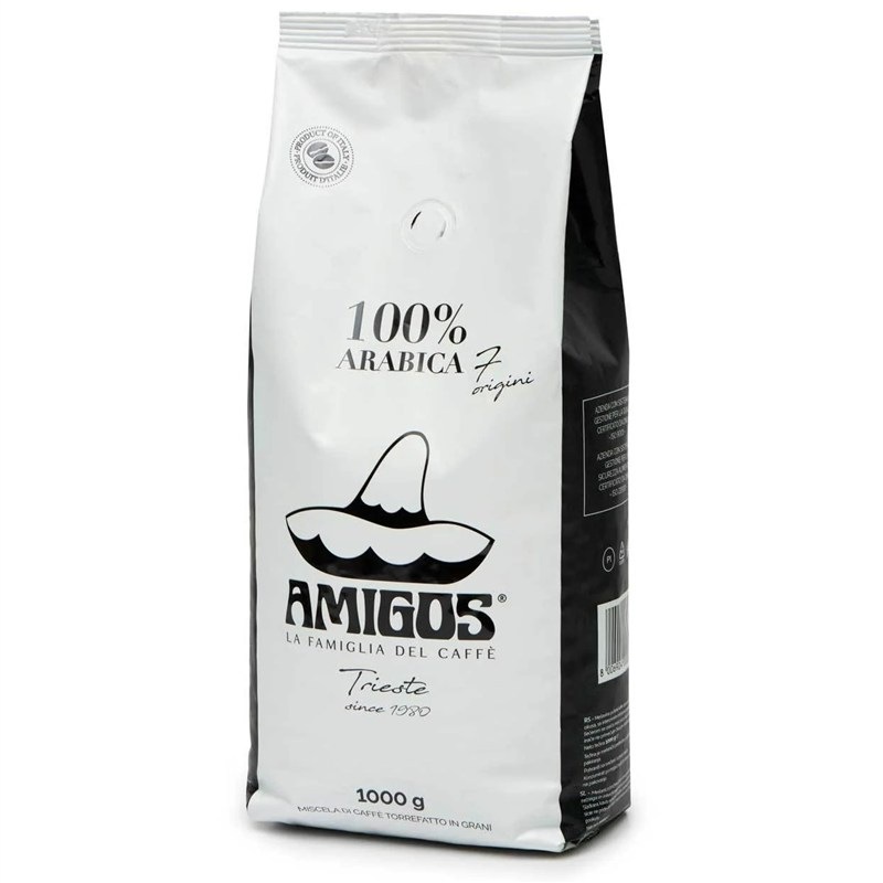 Káva zrnková Amigos Caffe 7 Origini 1 kg