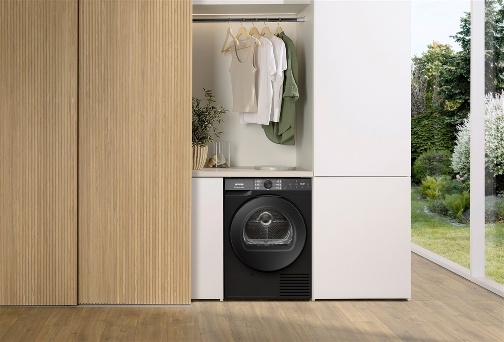 Sušička bielizne Gorenje G400 DG48DB NatureDry čierna Sušička Gorenje DG48DB NatureDry v modernej domácnosti