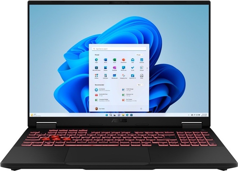 Herný notebook Asus TUF Gaming A16, šedá farba