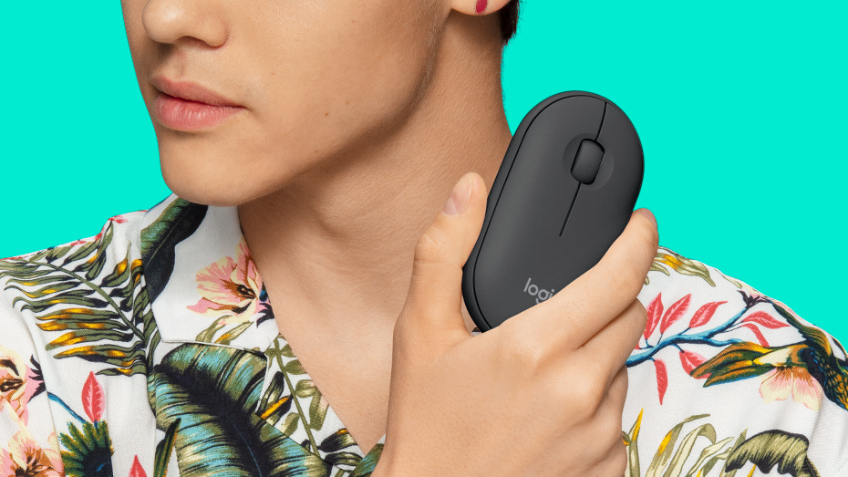 Myš Logitech Pebble M350 ružová