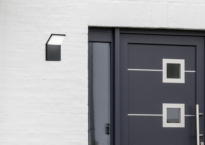 Nástenné svietidlo TRIO Pearl, antracitová