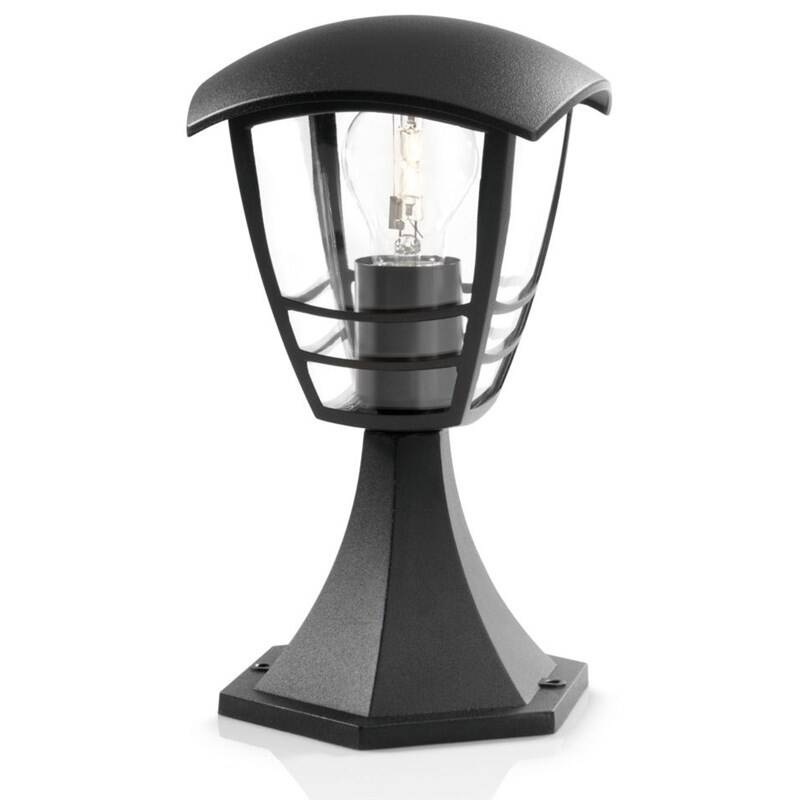 Svietidlo vonkajšie Philips Creek Pedestal, 1xE27 čierne