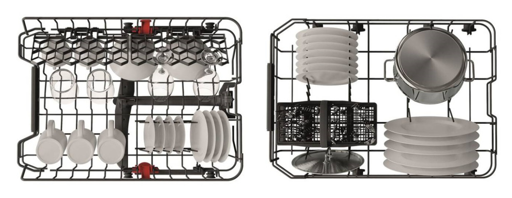 Umývačka riadu Whirlpool WSFO 3B23 P biela Umývačka riadu Whirlpool WSFO 3B23 P biela, voľne stojaca, modulárne koše Flexi Space
