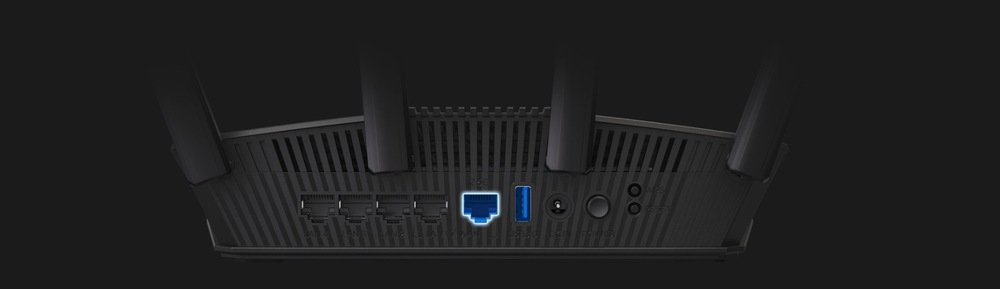 Router Asus RT-BE58U čierny