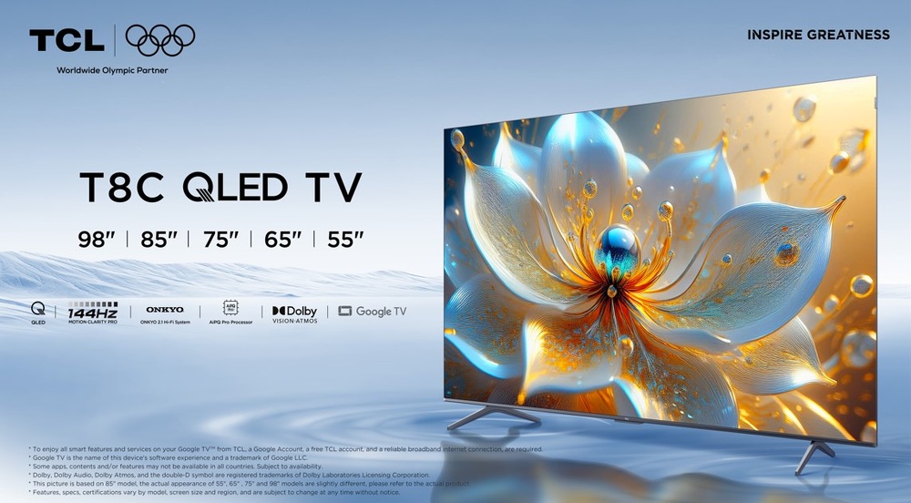 Televízia TCL 65T8C