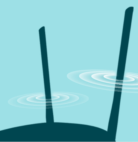 Modem TP-Link TD-W9960 modrý
