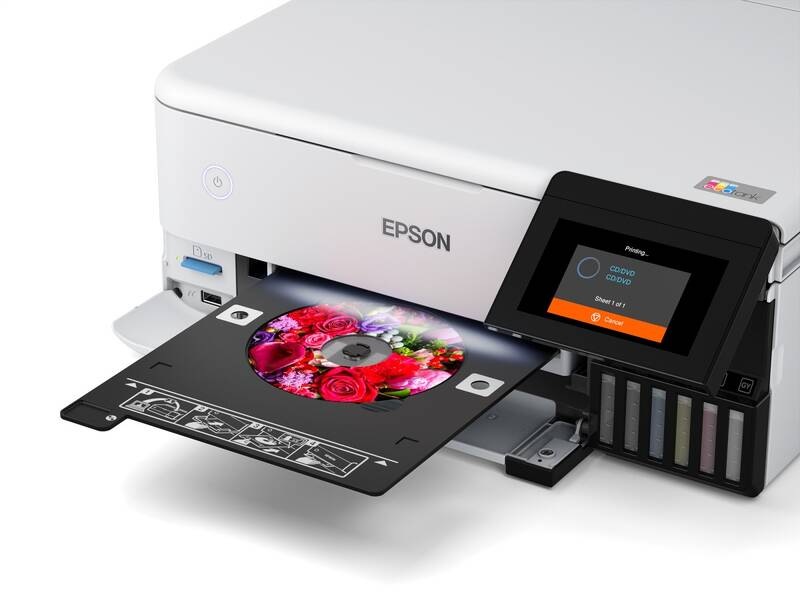 Tlačiareň multifunkčná Epson EcoTank L8160 biela