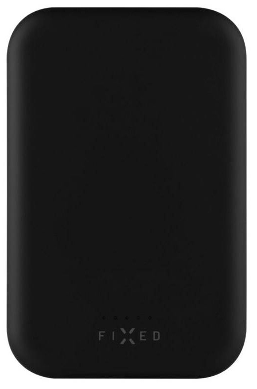 Powerbank FIXED MagZen (2nd gener.) s bezdrôtovým nabíjaním a podporou MagSafe, 10 000 mAh - čierna