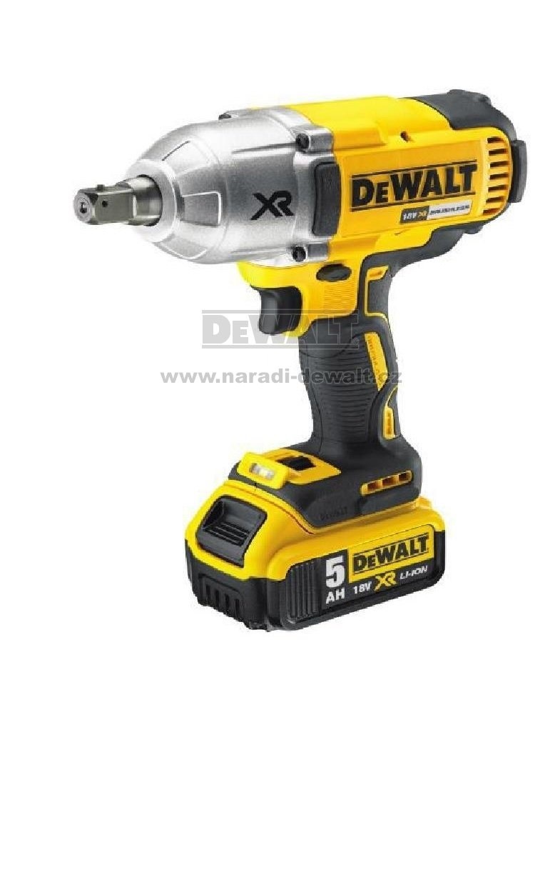 Doťahovák rázový Dewalt XR 18V DCF892P2T-QW (s batériou)