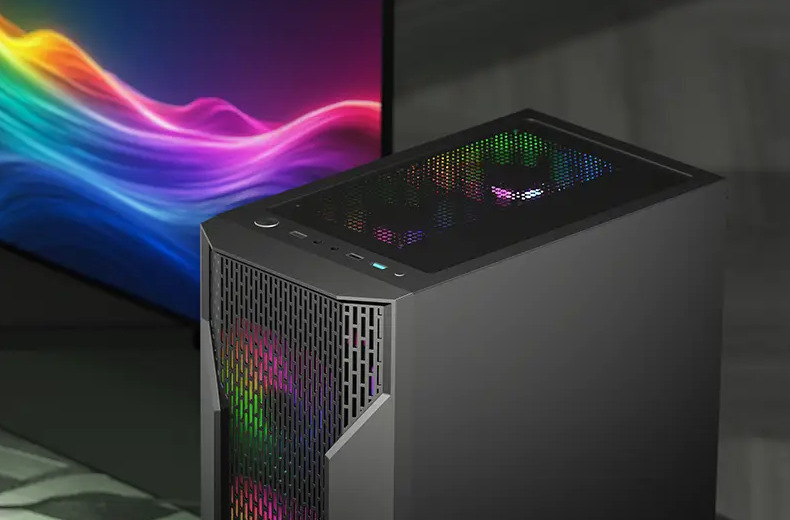Cougar MX110 RGB exceluje aj vo flexibilite ohľadom kombinácií HDD a SSD