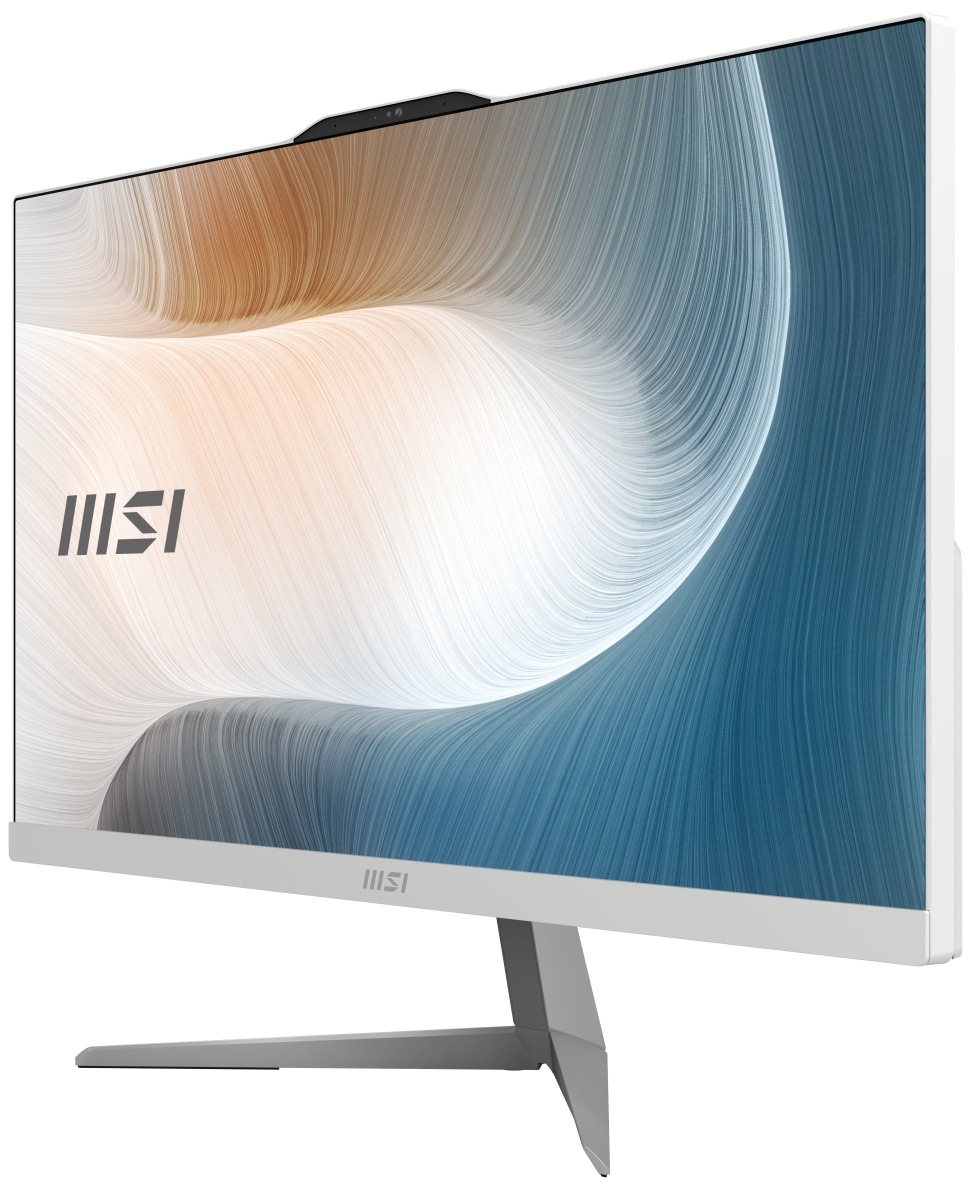 PC all in-one MSI Modern AM242 1M-2299EU biely Získa si vás predovšetkým rozlíšením Full HD a veľkosťou 23,8 palcov.