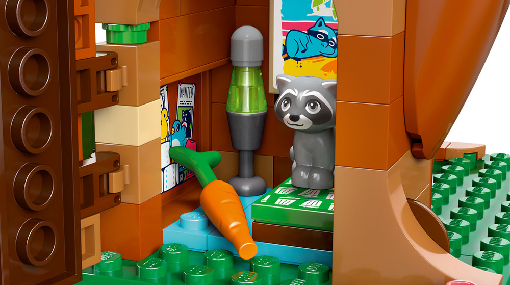 Stavebnica LEGO® Friends 42652 Domček priateľstva na strome Vymeniteľné detaily okien, pohyblivý rebrík, šmykľavka, výťah a tajný úkryt umožňujú deťom prispôsobiť domček vlastným predstavám a vytvárať nové dobrodružstvá.