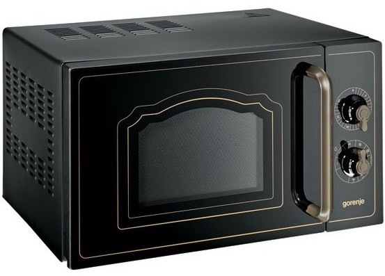 Mikrovlnná rúra Gorenje Retro MO 4250 CLB čierna Mikrovlnná rúra Gorenje MO4250CLB s grilom