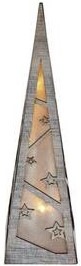 LED dekorácie EMOS pyramída drevená, 36 cm, 2x AA, vnútorná, teplá biela, časovač LED dekorácie EMOS pyramída drevená, 36 cm, 2x AA, vnútorná, teplá biela, časovač