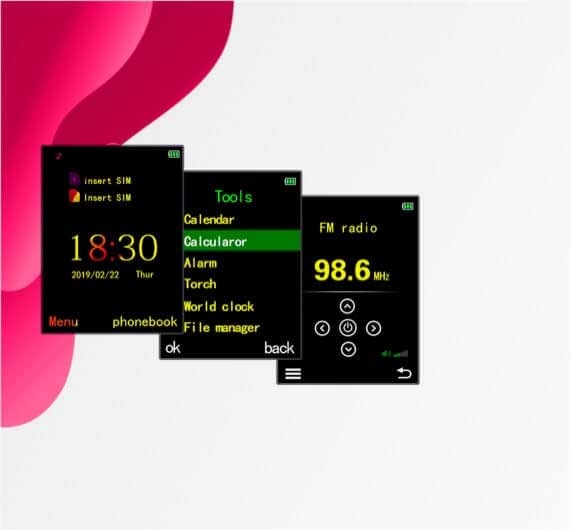 Mobilný telefón MaxCom Comfort MM735 + SOS náramek s GPS lokátorem čierny MaxCom Comfort MM735
