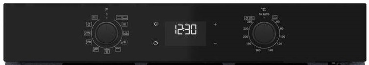 Rúra Whirlpool New Actual OMK58RU0B čierna Teplovzdušná vstavaná rúra Whirlpool OMK58RU0B, čierna