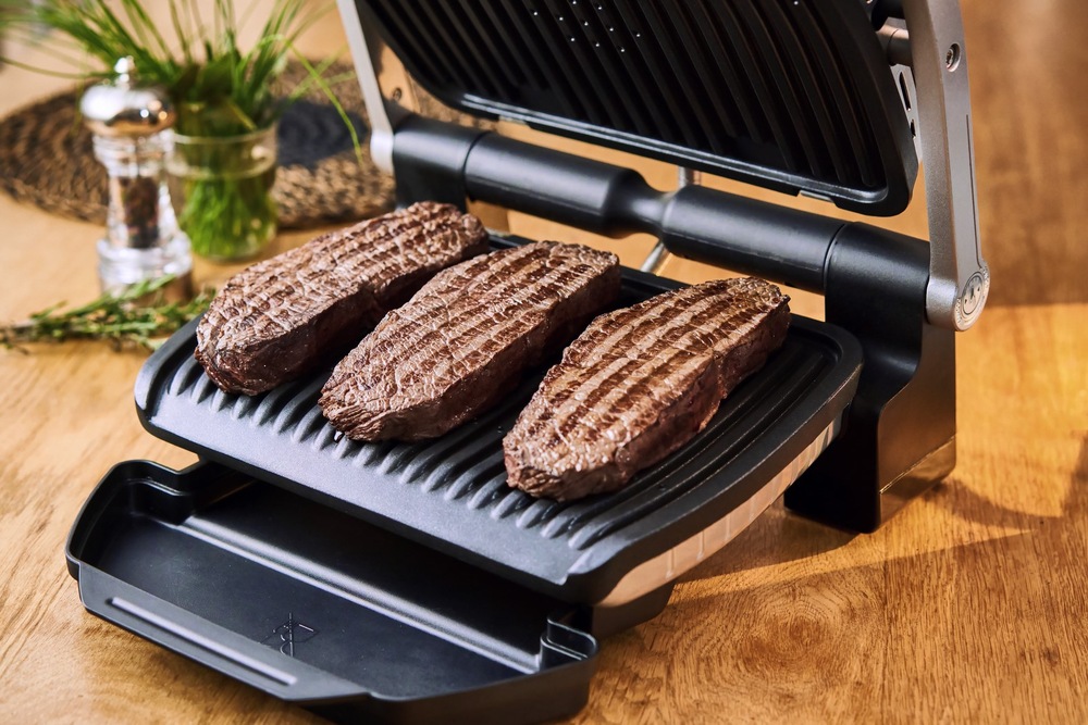 Gril Tefal Optigrill+ GC712834 čierny TEFAL OptiGrill+ GC712834