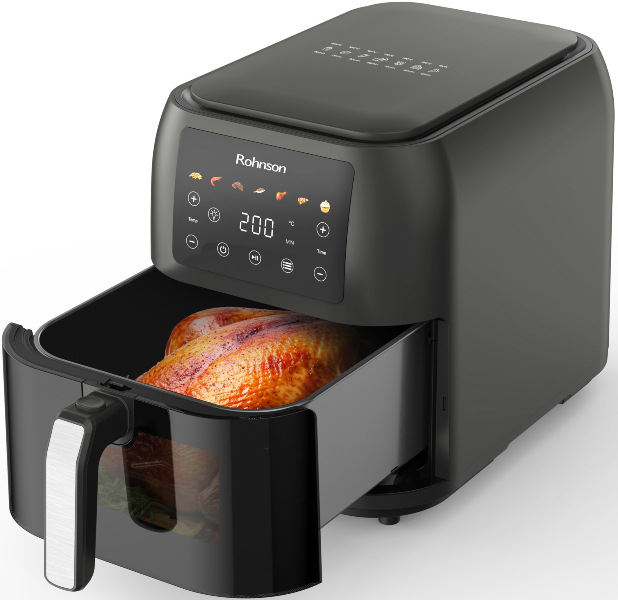 Fritéza teplovzdušná Rohnson R-2860, 8 l čierna Rohnson R-2860, 8 l