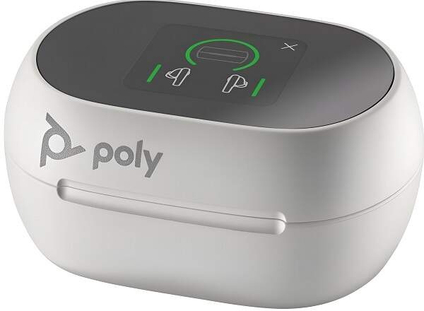 Headset HP Poly Voyager Free 60+ BT700 dongle USB-A biely Headset HP Poly Voyager Free 60+ BT700 dongle USB-A biely