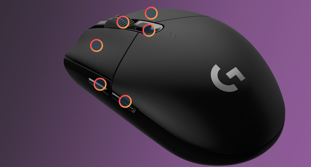 Myš Logitech G305 Lightspeed Wireless biela Myš Logitech G305 Lightspeed Wireless biela