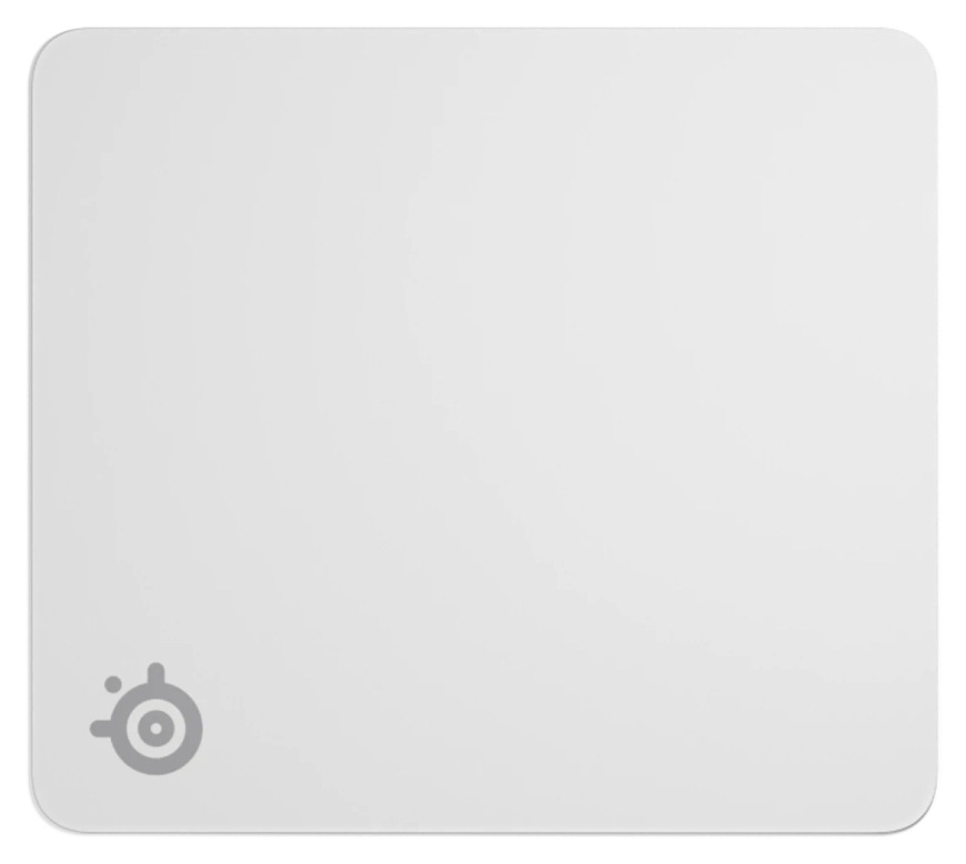 Podložka pod myš SteelSeries QcK L White biela