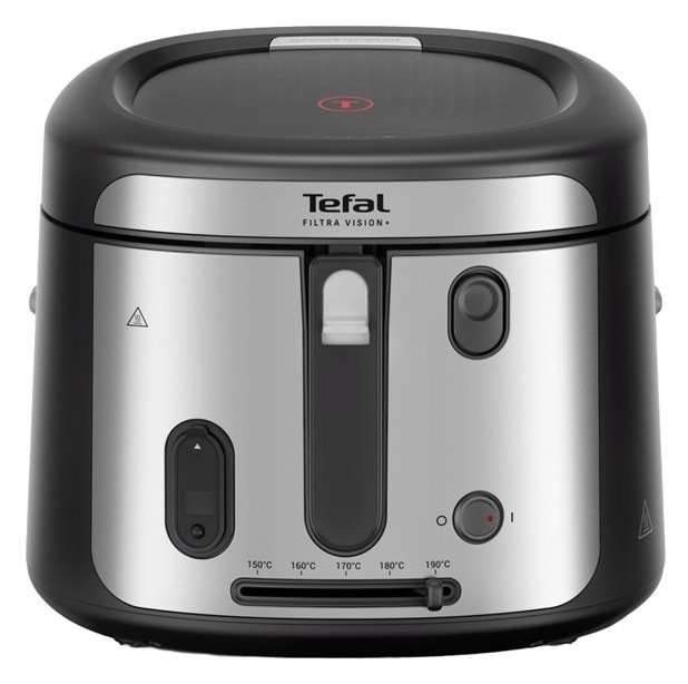 Fritéza Tefal Filtra Vision+ FF2588E0 čierna/strieborná Fritéza Tefal Filtra Vision+ FF2588E0