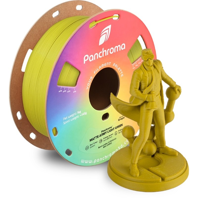 Filament Polymaker Panchroma PLA Matte - zelený
